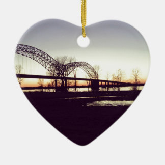 bridge ceramic tree decoration