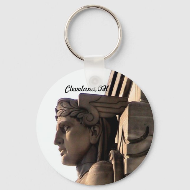 Bridge Guard Profile (Cleveland) Keychain (Front)