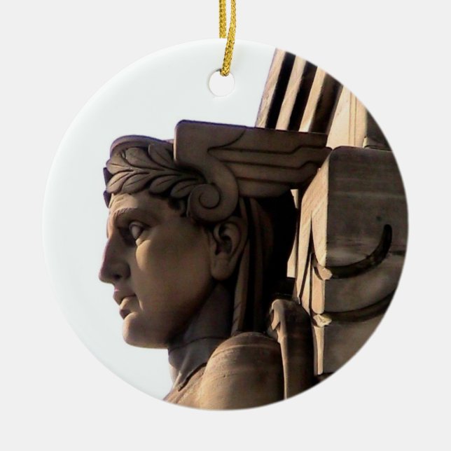 Bridge Guardian CLE Ceramic Tree Decoration (Front)