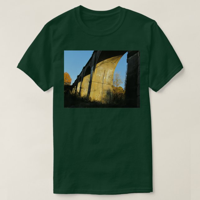 Bridge in golden light T-Shirt (Design Front)