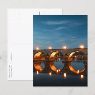Bridge in Koblenz Germany Postcard