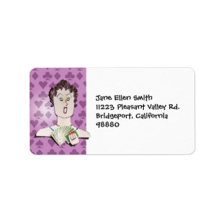 Bridge Lady Address Label