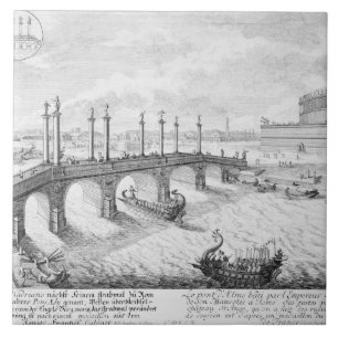 Bridge of Aelius and Hadrian's Mausoleum (Castel S Tile