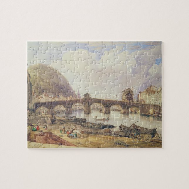 Bridge of Arches, Liege Jigsaw Puzzle (Horizontal)