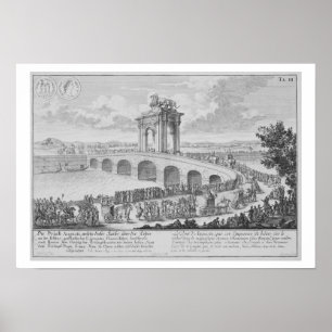Bridge of Augustus on Via Flaminia, near Rimini, I Poster