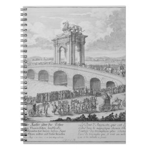 Bridge of Augustus on Via Flaminia, near Rimini, I Spiral Notebook