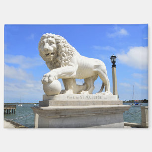 Bridge of Lions Sculpture Magnet