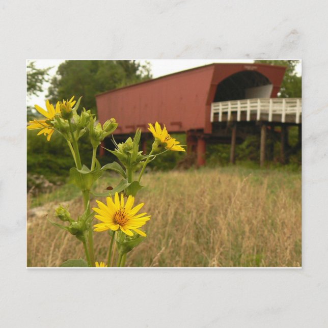 Bridge of Madison County Postcard (Front)