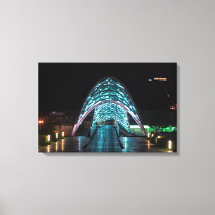 Bridge of Peace, Tbilisi, Georgia Canvas Print
