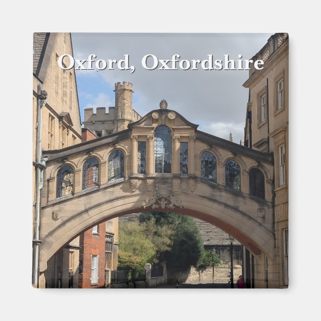 Bridge of Sighs in Oxford Magnet (Front)