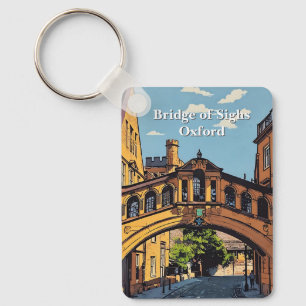 Bridge of Sighs in Oxford Poster Paint Key Ring
