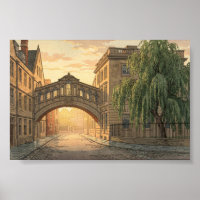 Bridge of Sighs in Oxford University