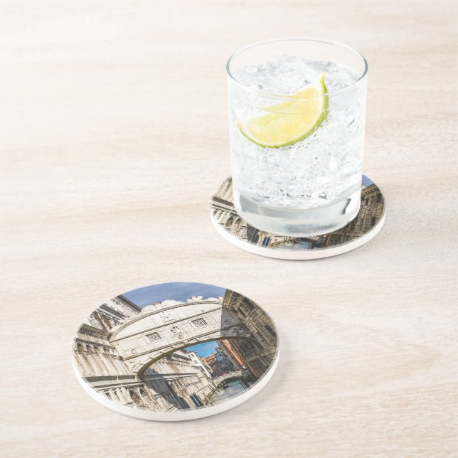 Bridge of Sighs, Venezia, Italy Coaster (Side)