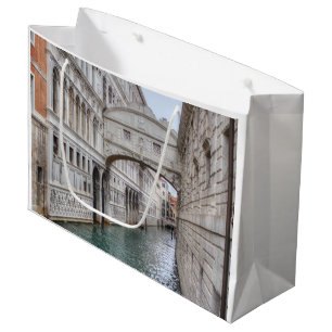 Bridge Of Sighs Venice Italy Large Gift Bag
