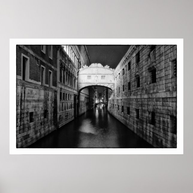 Bridge of Sighs - Venice /Italy Poster (Front)