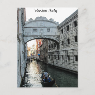 Bridge of Sighs Venice Postcard