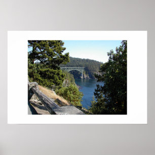 Bridge over Deception Pass Poster