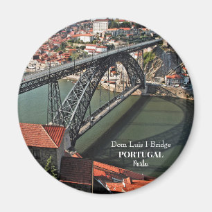 Bridge over Douro River, Porto, Portugal Magnet