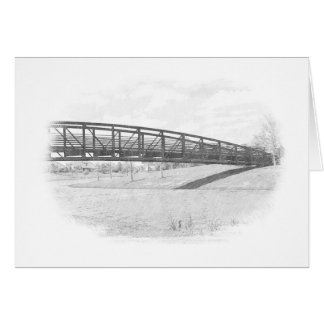 Bridge over lake