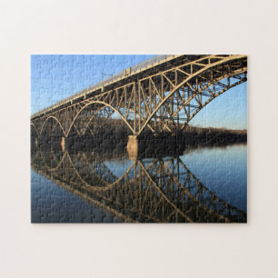 Bridge Over Schuylkill River Jigsaw Puzzle