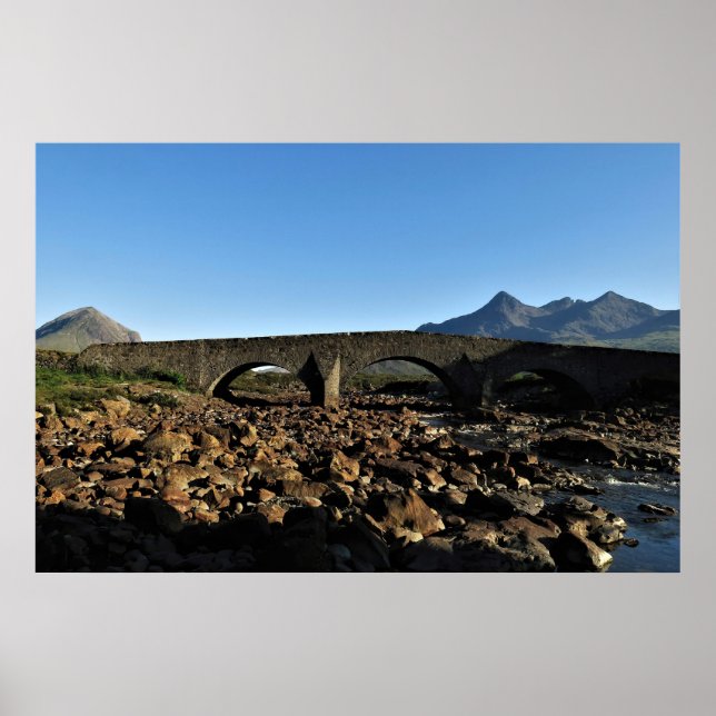 Bridge over Sligachan Poster (Front)