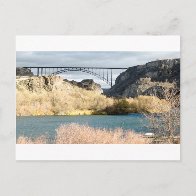 Bridge over the Snake River Postcard (Front)