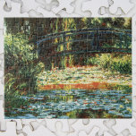 Bridge Over the Waterlily Pond by Claude Monet Jigsaw Puzzle<br><div class="desc">The Bridge Over The Water Lily Pond (1900) by Claude Monet is a vintage impressionism fine art floral nature painting. It is part of a series of Japanese footbridge paintings that Monet painted in his spring flower gardens in Giverny, France. About the artist: Claude Monet (1840-1926) was a founder of...</div>
