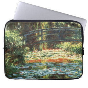 Bridge Over the Waterlily Pond by Claude Monet Laptop Sleeve