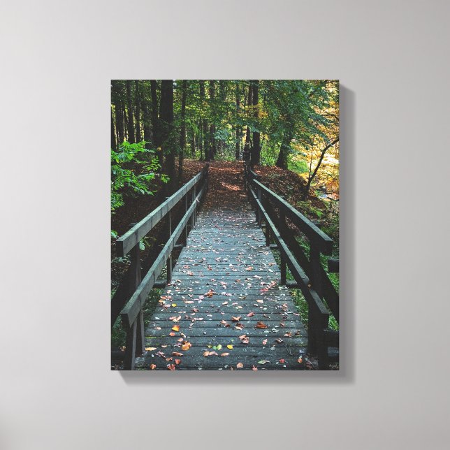 Bridge Over to the Other Side Canvas Print (Front)