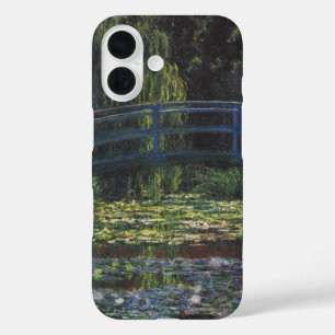 Bridge Over Waterlily Pond by Claude Monet iPhone 16 Case