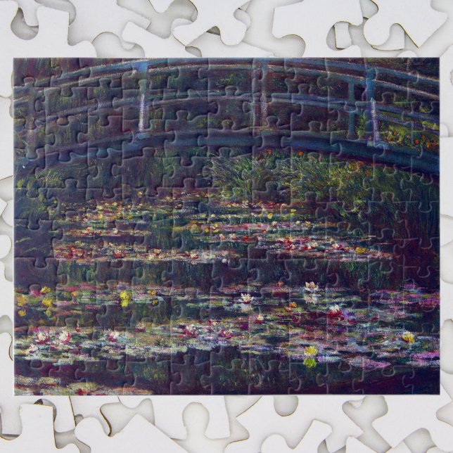 Bridge Over Waterlily Pond by Claude Monet Jigsaw Puzzle (Creator Uploaded)