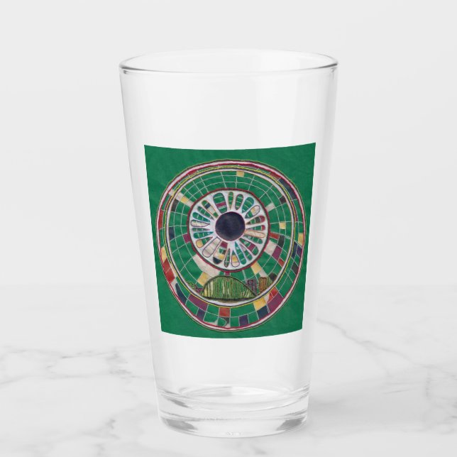 Bridge pattern glass (Front)