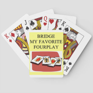 bridge playing cards