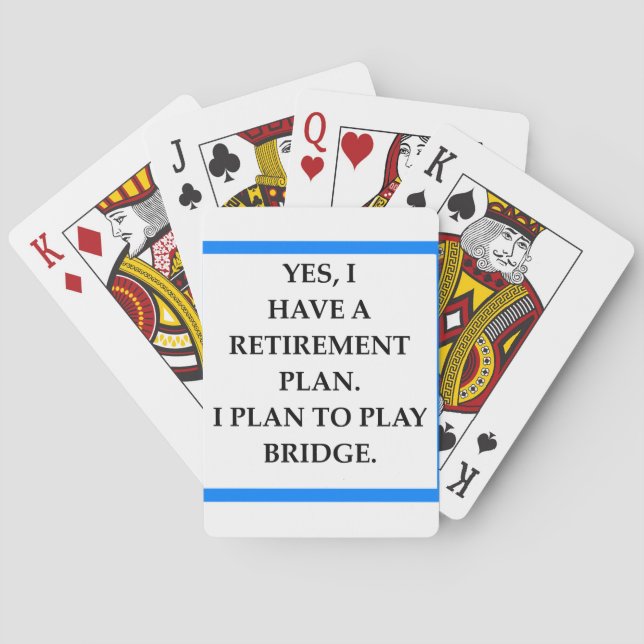 BRIDGE PLAYING CARDS (Back)