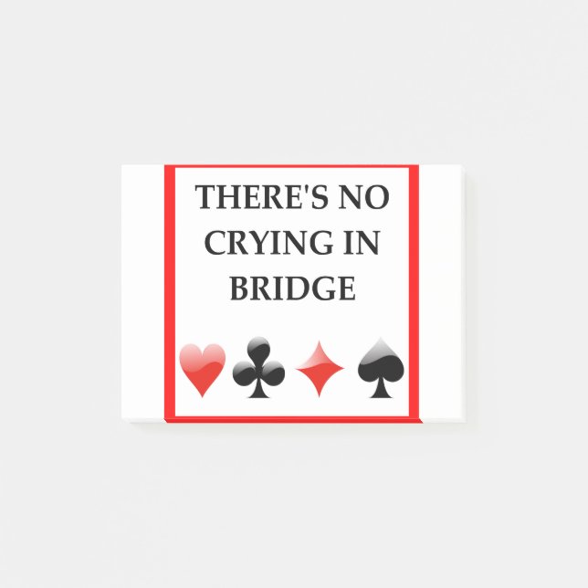 BRIDGE POST-IT NOTES (Front)