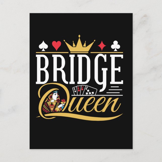Bridge Queen Card Game Women (Front)