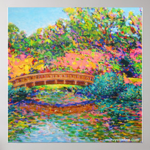 "Bridge & Reflection" Poster