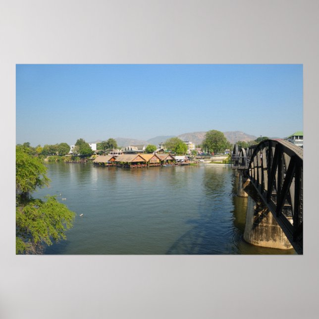 Bridge through river Kwai Poster (Front)