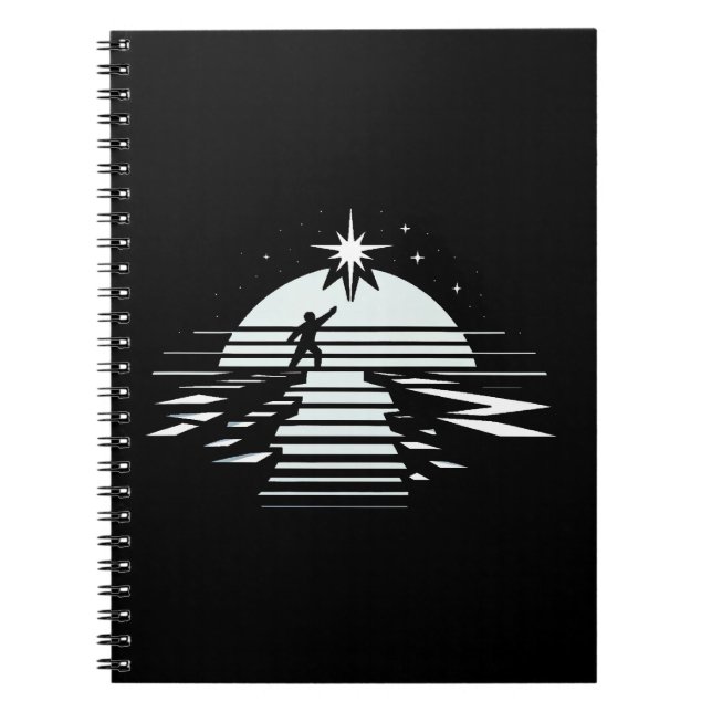 Bridge to the Stars: Symbol of Hope Notebook (Front)