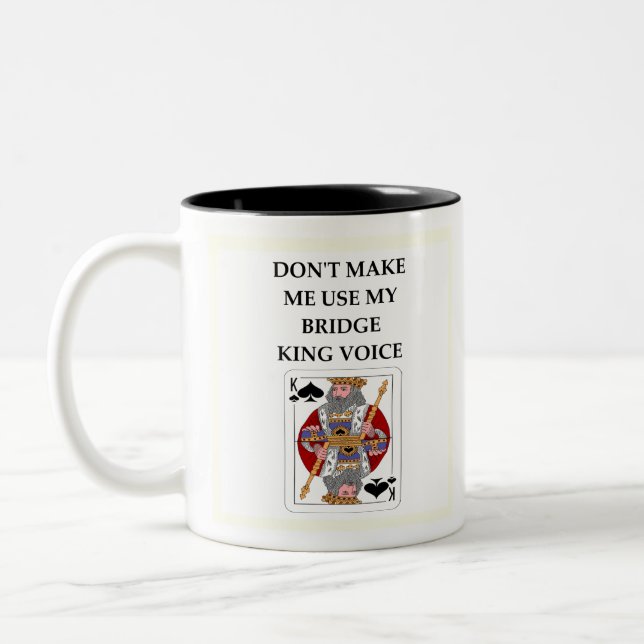 BRIDGE Two-Tone COFFEE MUG (Left)