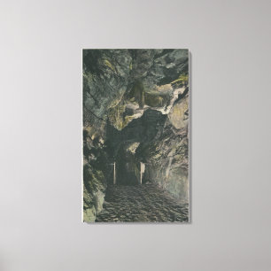 Bridge Under Balance Rock View Canvas Print