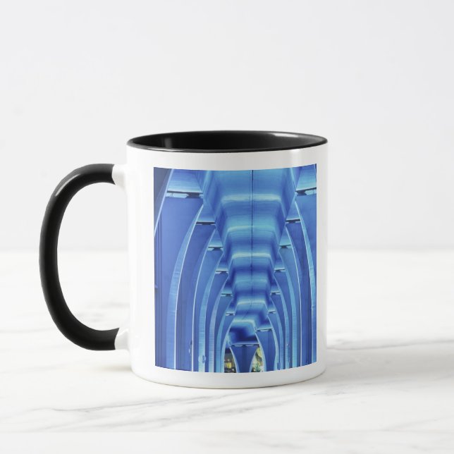 Bridge, underneath lighting, Port of Miami, Mug (Left)