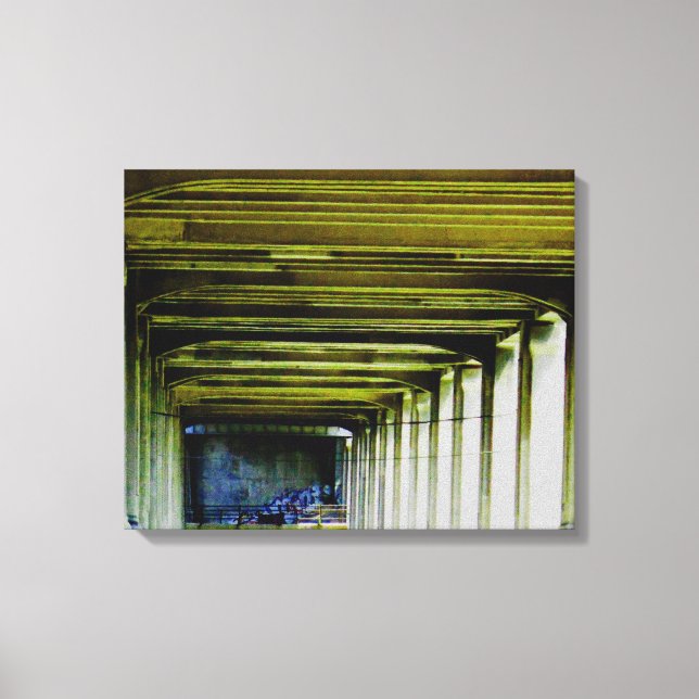 Bridge up close canvas print (Front)
