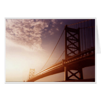 Bridge with Bright Sky