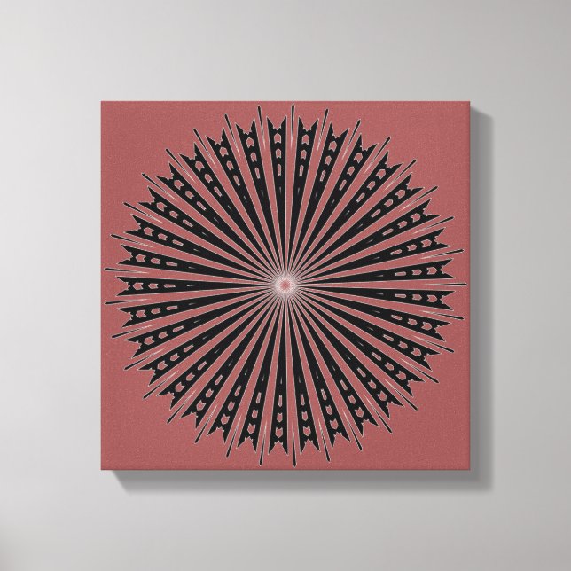 Bridged Circle Canvas Print (Front)