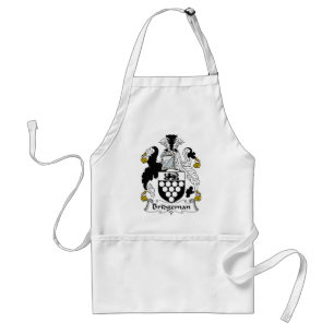Bridgeman Family Crest Standard Apron