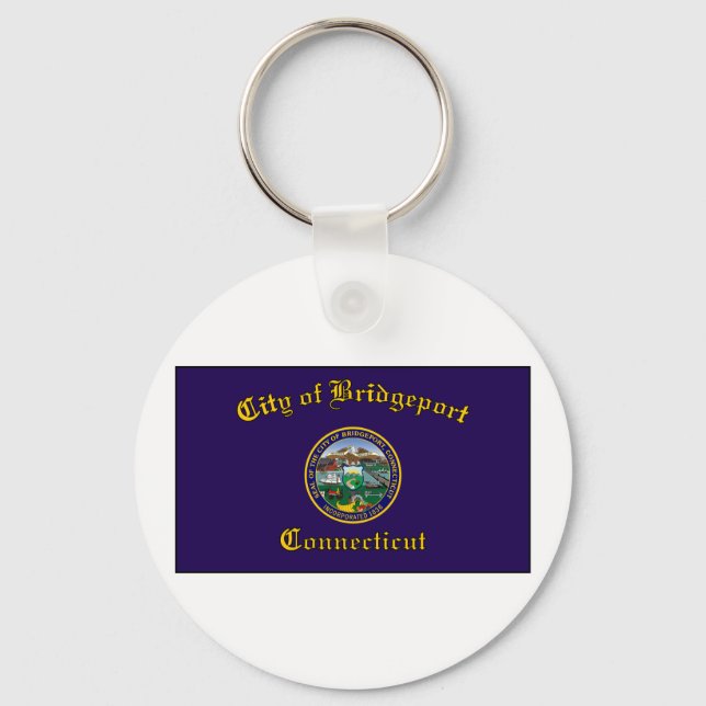 Bridgeport, Connecticut Key Ring (Front)
