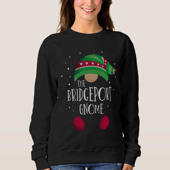 Bridgeport Gnome Family Matching Christmas Pajamas Sweatshirt (Front)