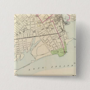 Bridgeport, south 15 cm square badge