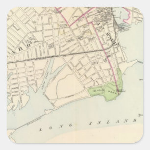 Bridgeport, south square sticker